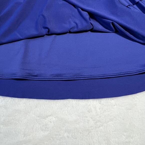 Soma Sleeveless Tiered Layered Handkerchief Hem Tankini Size 10 Vacation Resort - Picture 6 of 9